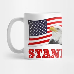 STAND US Flag and Eagle Mug